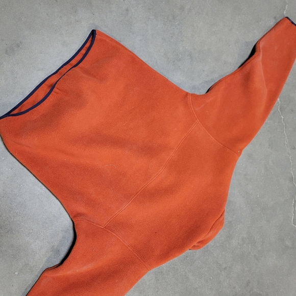 PATAGONIA Men's Synchilla Snap T Fleece Jacket burnt orange One Pocket Size S - Picture 4 of 13